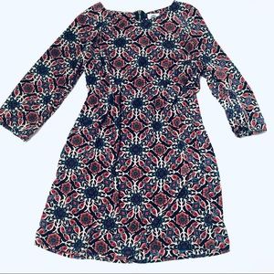 Old Navy Women's Floral 3/4 Sleeve Dress
